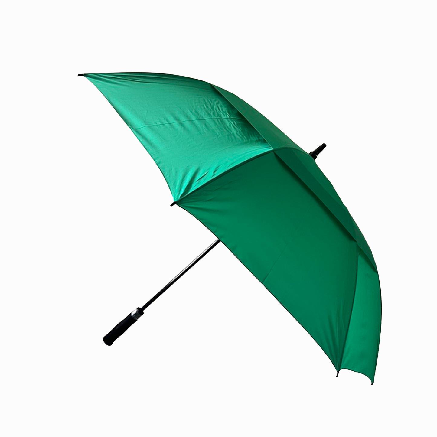 Custom Double Canopy Umbrella - La Salle Green