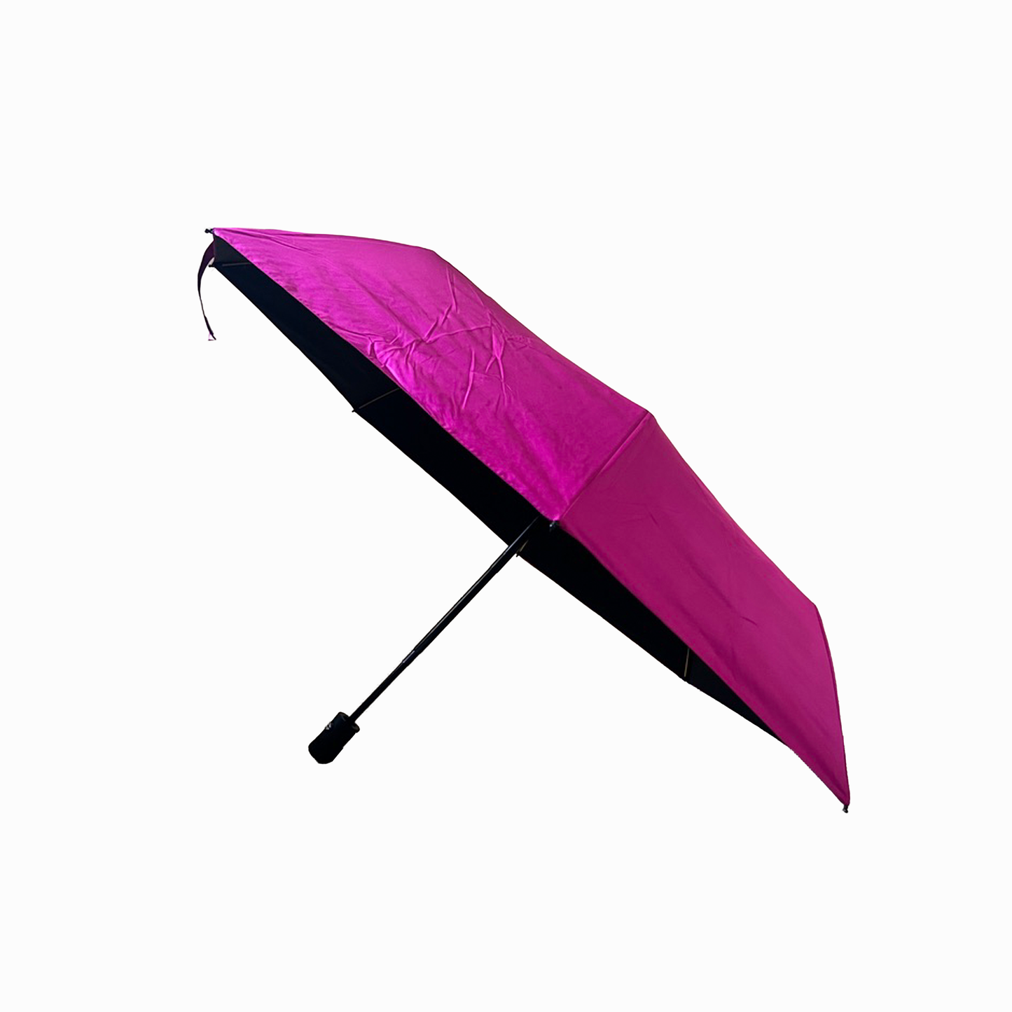 Custom Foldable Umbrella - Fuschia