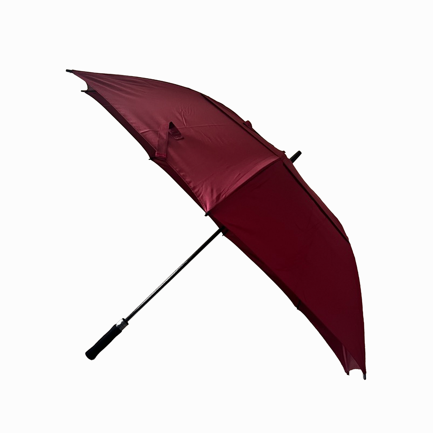 Custom Double Canopy Umbrella - Maroon