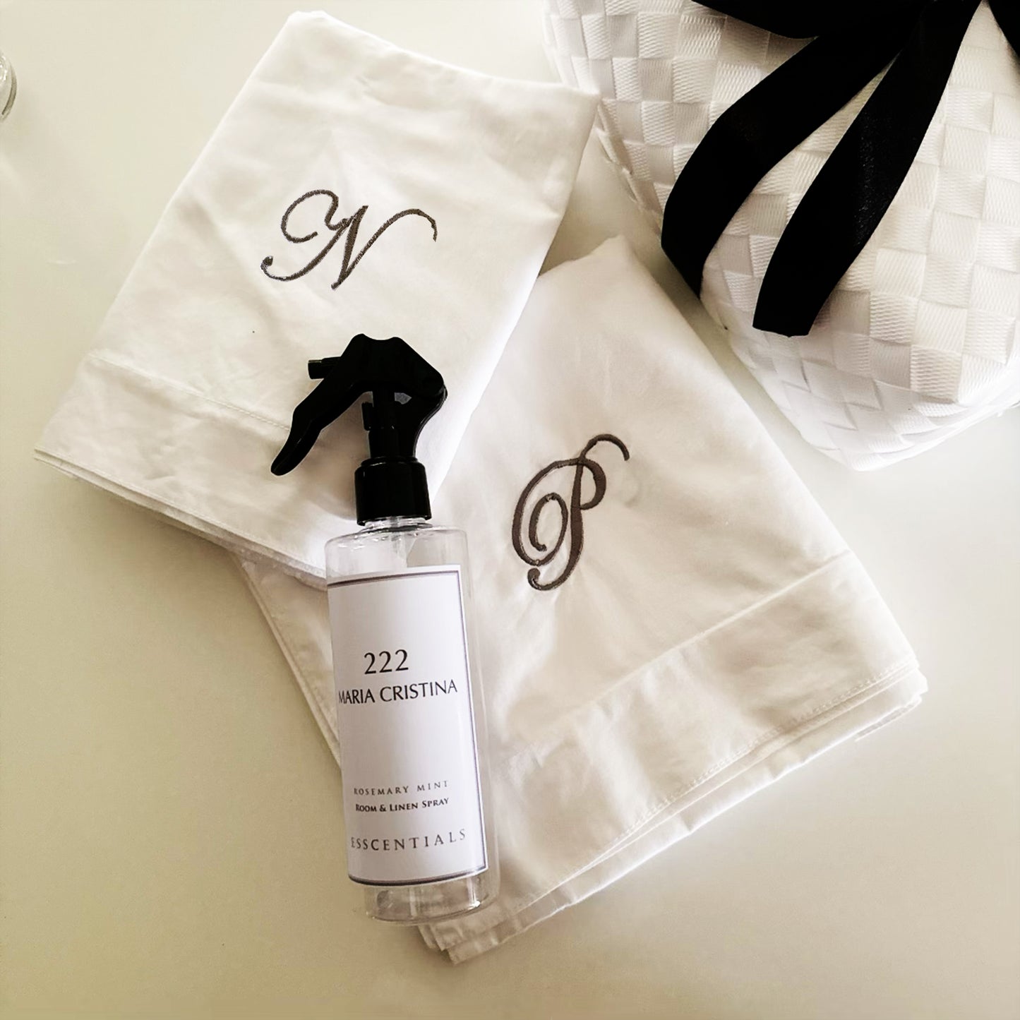 DOUBLE H: 2 Pillowcase + Room & Linen Spray (or Pillow Spray)