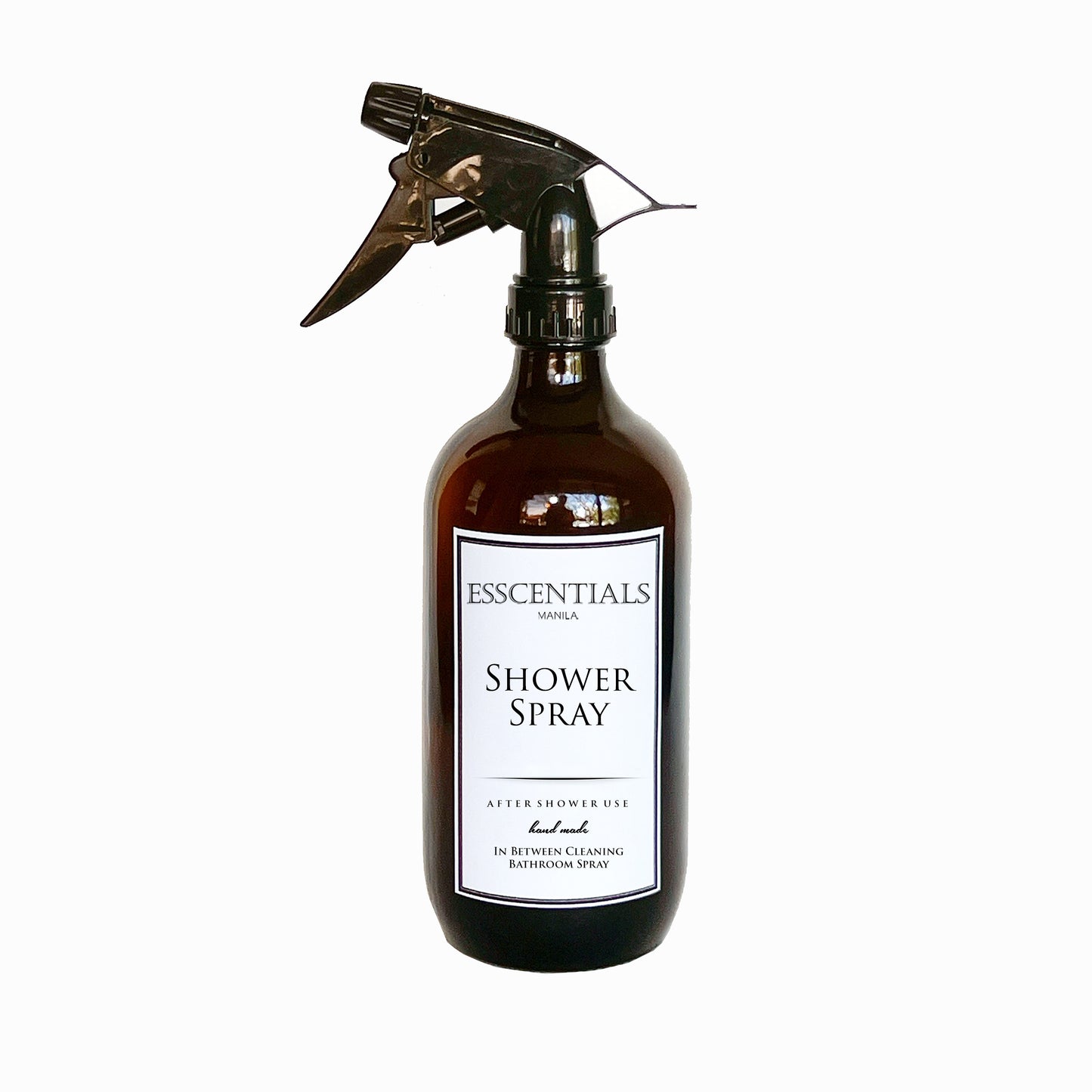 Amber Glass Shower Spray