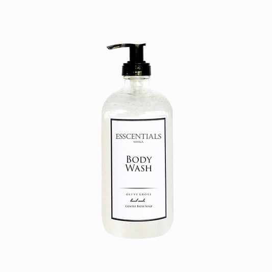 Clear Glass Body Wash