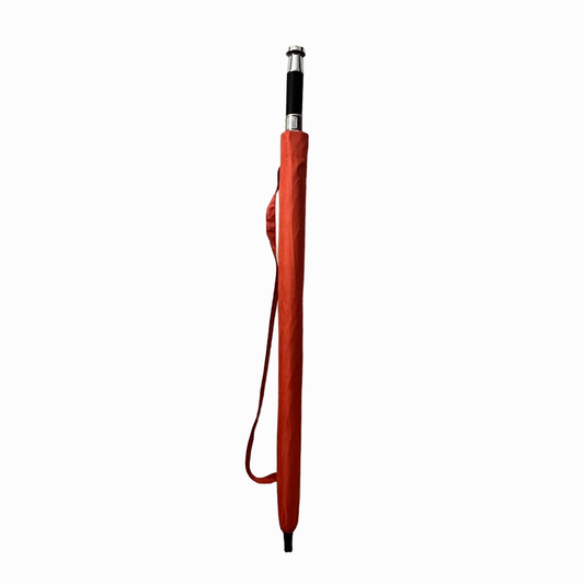 Custom Golf Umbrella with Car Handle - Orange