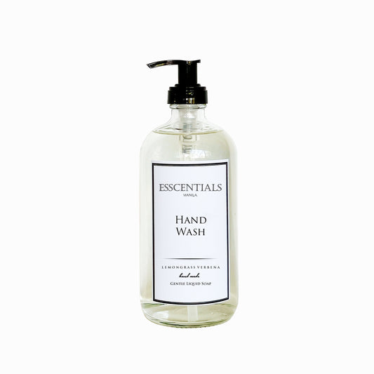 Clear Glass Hand Wash