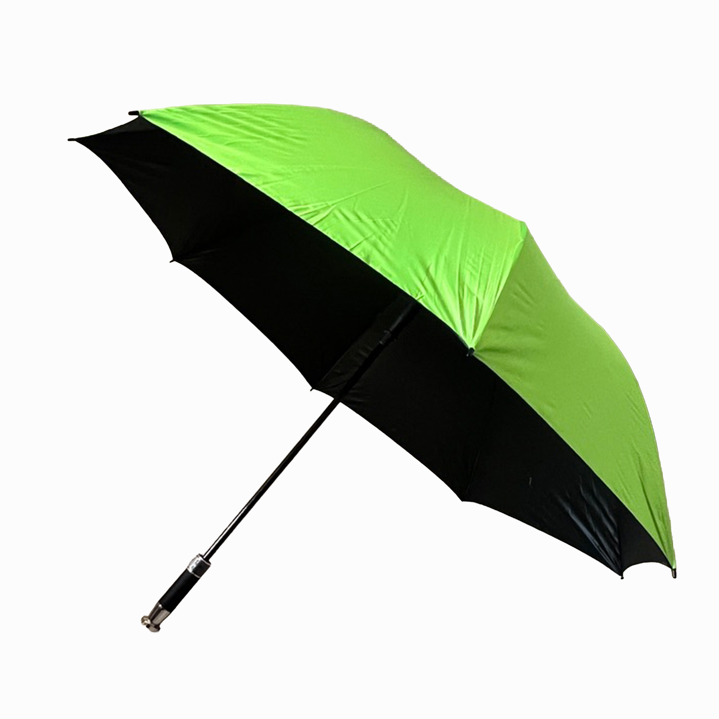 Custom Golf Umbrella with Car Handle - Neon Green