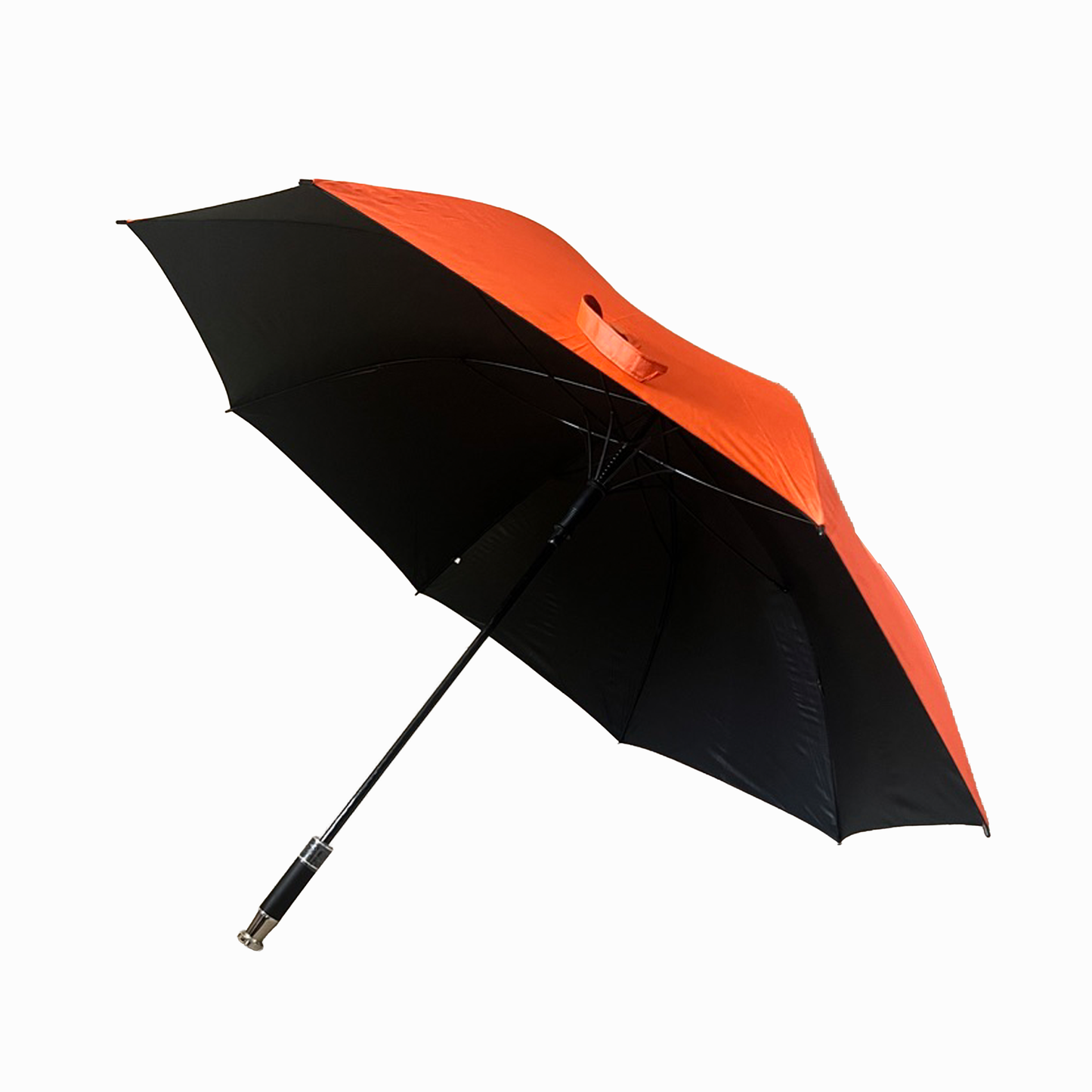 Custom Golf Umbrella with Car Handle - Orange