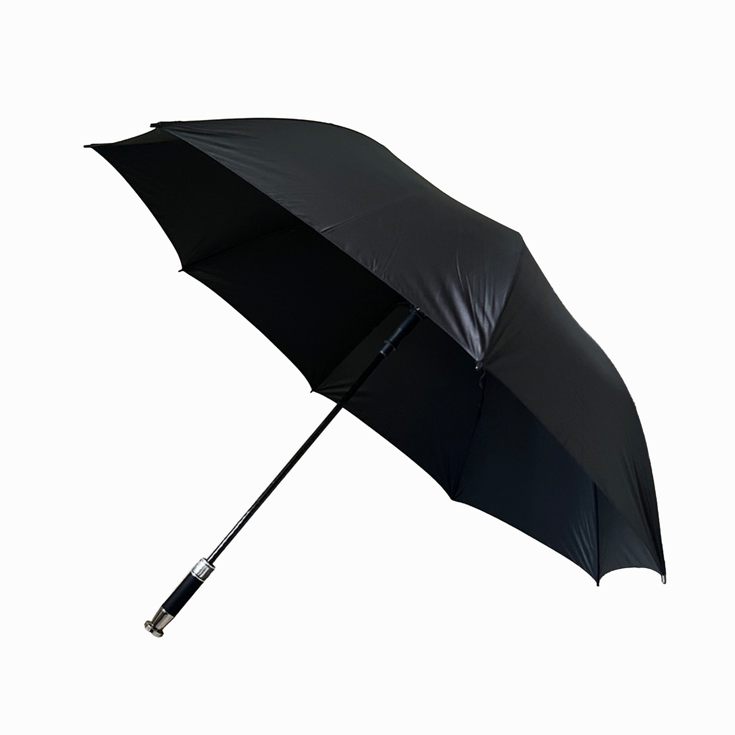 Custom Golf Umbrella with Car Handle - Black