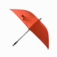 Custom Golf Umbrella with Car Handle - Orange