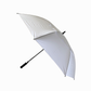 Custom Double Canopy Umbrella - White