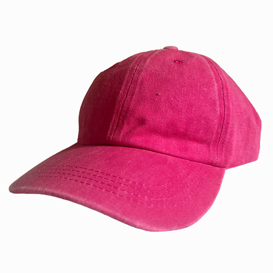 Custom Vintage Cap - Hot Pink