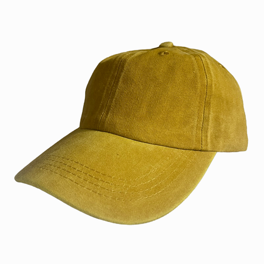 Custom Vintage Cap - Mustard Yellow