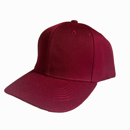 Custom Baseball Cap - Maroon