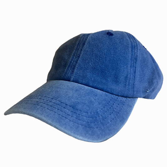 Custom Vintage Cap - Denim Blue