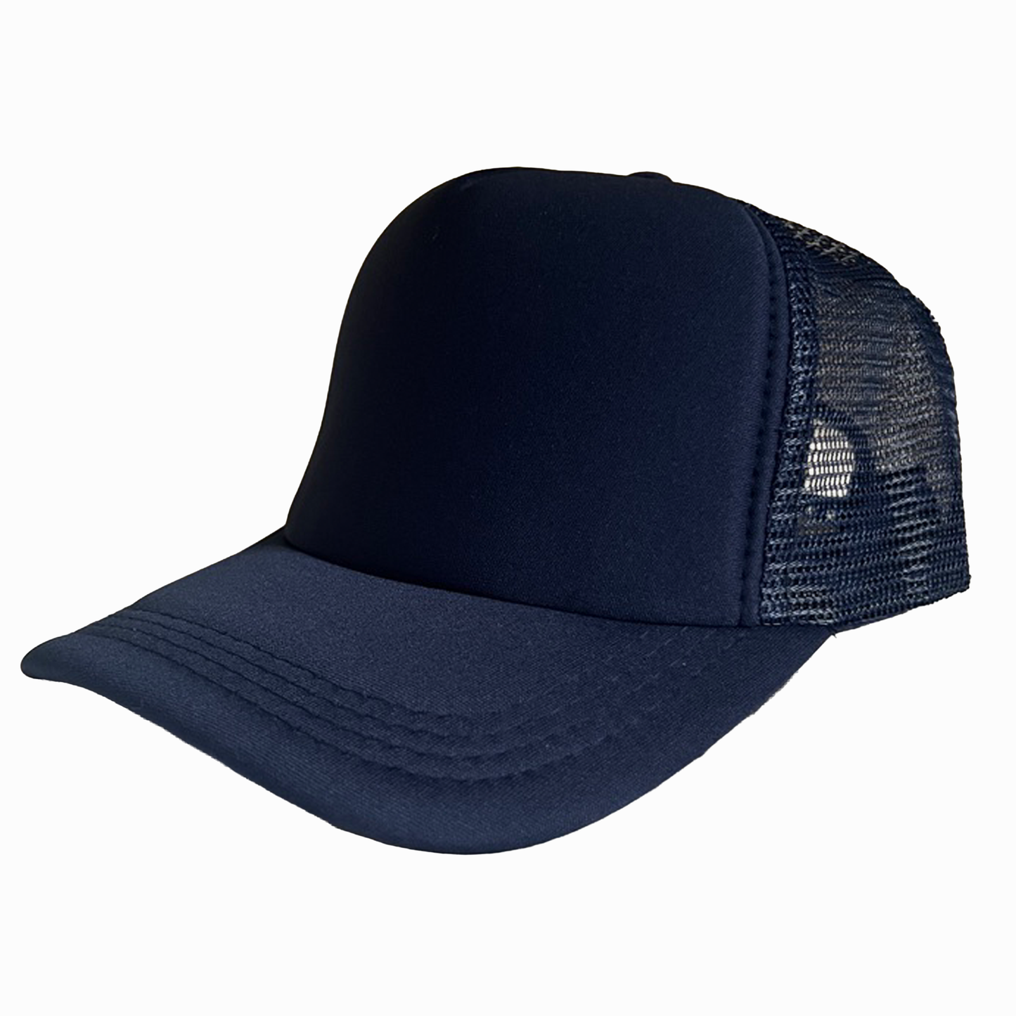 Custom Mesh Cap - Navy Blue