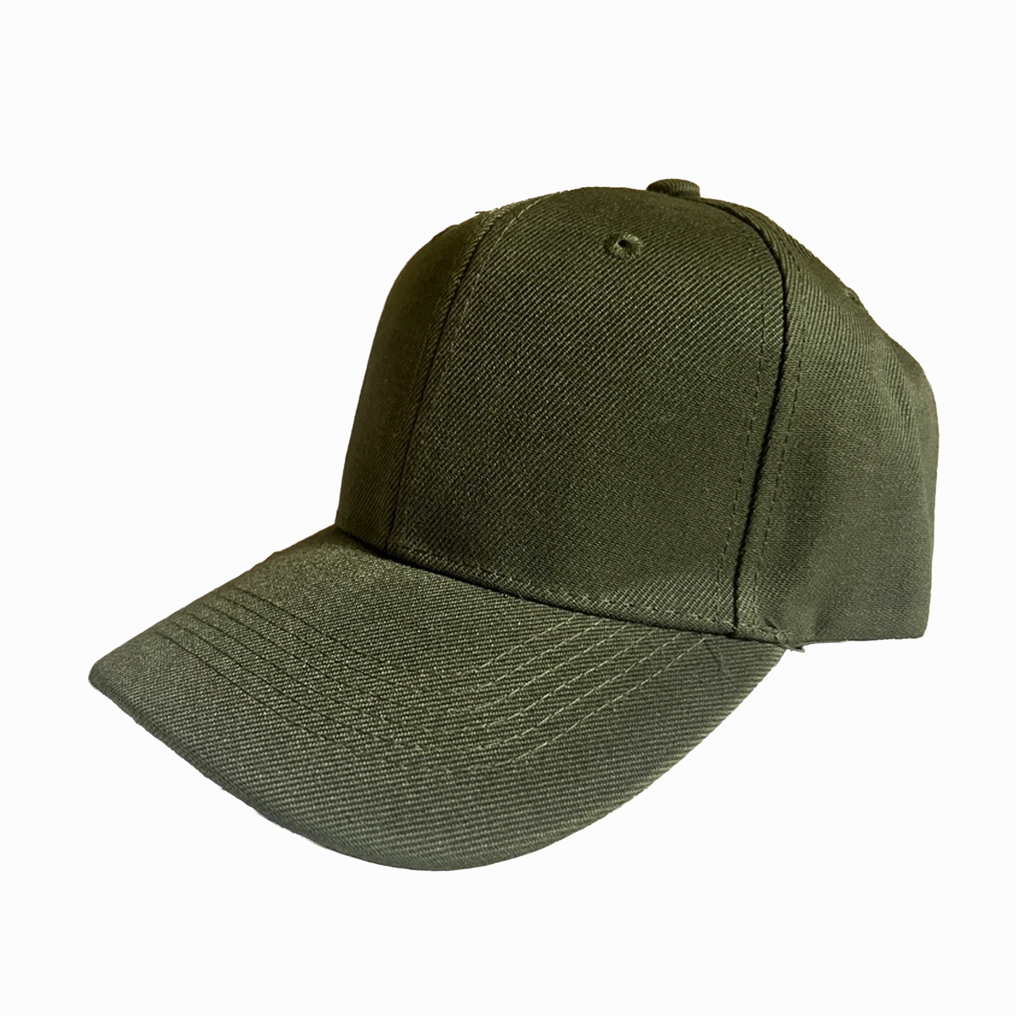 Custom Baseball Cap - Olive Green