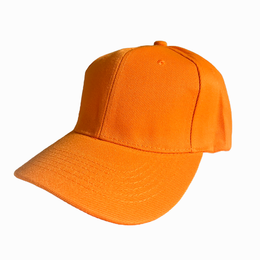 Custom Baseball Cap - Orange