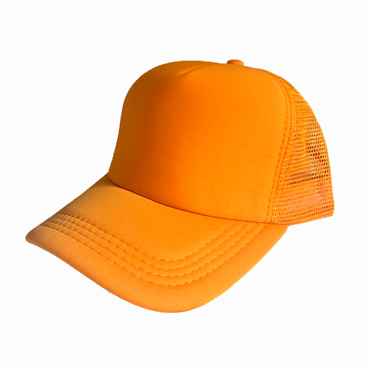 Custom Mesh Cap - Orange