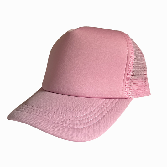 Custom Mesh Cap - Baby Pink