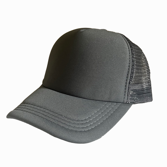 Custom Mesh Cap - Dark Gray