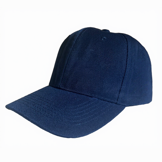 Custom Baseball Cap - Navy Blue