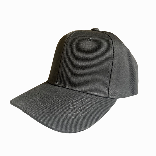 Custom Baseball Cap - Charcoal Gray