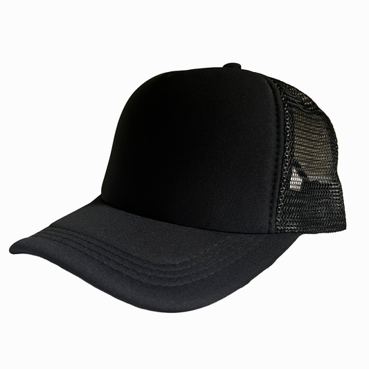 Custom Mesh Cap - Black