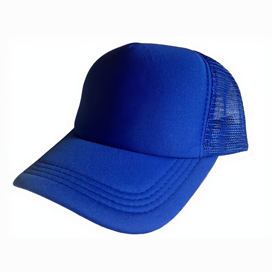 Custom Mesh Cap - Royal Blue