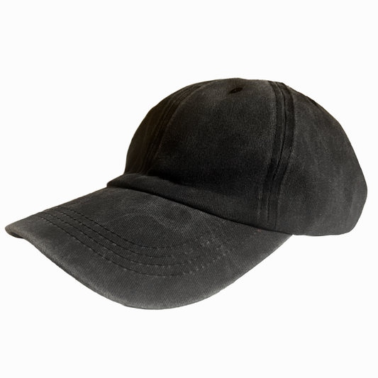 Custom Vintage Cap - Faded Black