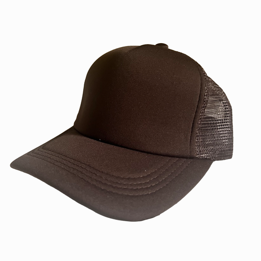 Custom Mesh Cap - Brown